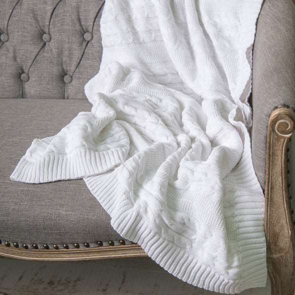 Organic Cotton Sofa Blankets